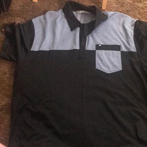 Men’s Travis Mathew Golf Polo Black XXL